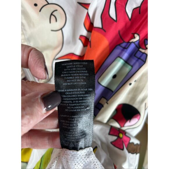 Members Only Nickelodeon Rugrats Jacket Small 90s Retro Windbreaker Hoodie Small - Picture 5 of 10